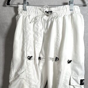 White Cargo Pants